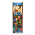 Load image into Gallery viewer, Fantasy Sea World Theme DIY Wooden Book Nook
