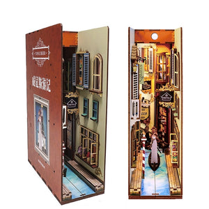 Wooden Miniature Book Nook - Venice Canal