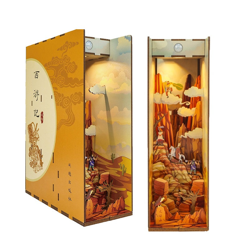 Wooden Miniature Book Nook - Journey To The West