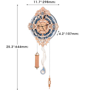 Romantic Working Wall Clock Model