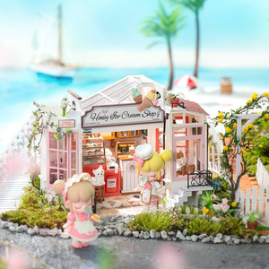 Miniature Dollhouse - Honey Ice Cream Shop