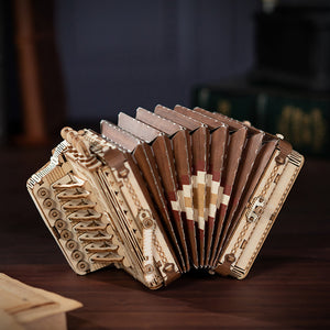 Wooden Puzzle Toys - Accordion