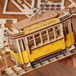 Load image into Gallery viewer, 3D Wooden Puzzle Toys - Tramcar
