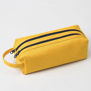 Double Zipper Pencil Case - Space, Animal