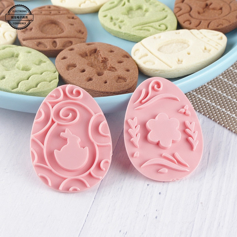 9PCS/SET Easter Cookie Biscuit Cutter