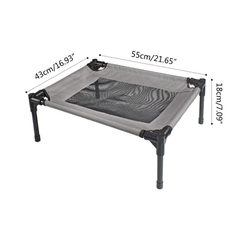 Elevated Mesh Bed For Small Medium Pets