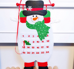 Load image into Gallery viewer, Felt Christmas Countdown Calendar
