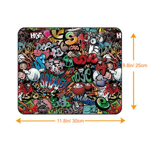 Graffitied Gaming Mouse Pad