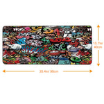 Load image into Gallery viewer, Graffitied Gaming Mouse Pad
