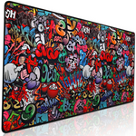 Load image into Gallery viewer, Graffitied Gaming Mouse Pad
