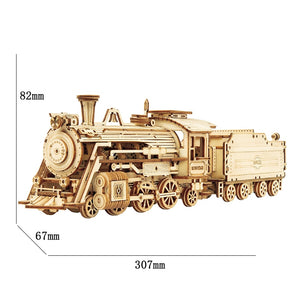 Wooden Toy Model - Steam Express