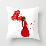 Load image into Gallery viewer, Valentine Love Heart Pillowcase
