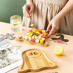 Load image into Gallery viewer, Halloween Wooden Pumpkin/Ghost Tray
