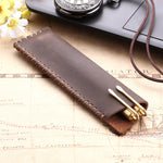Load image into Gallery viewer, Handmade Leather Pen Bag
