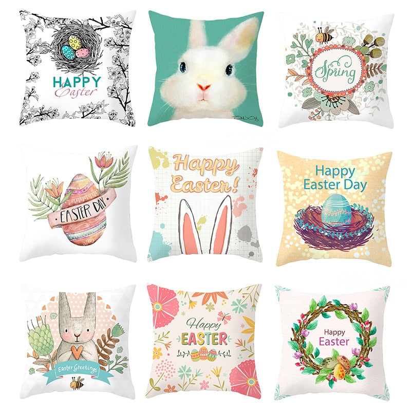 Happy Easter Pillowcase