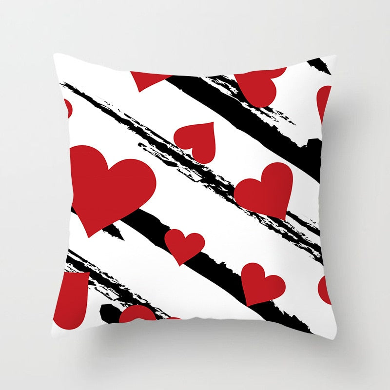 Valentine Love Heart Pillowcase