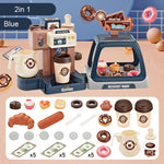 Load image into Gallery viewer, Kids Coffee Machine Toy Set
