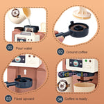 Load image into Gallery viewer, Kids Coffee Machine Toy Set
