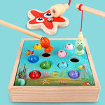 Load image into Gallery viewer, Kids Magnetic Fishing Game Set
