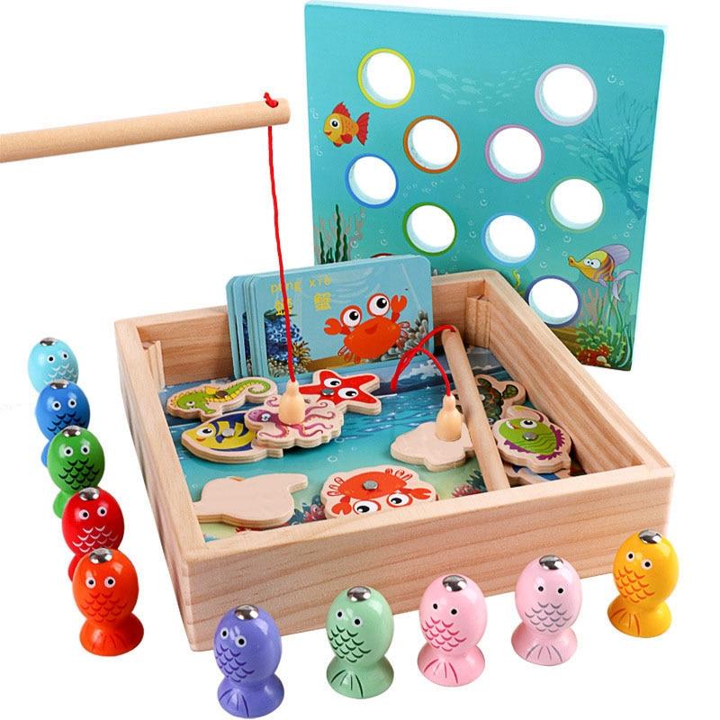 Kids Magnetic Fishing Game Set