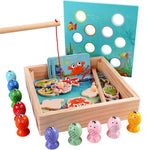 Load image into Gallery viewer, Kids Magnetic Fishing Game Set
