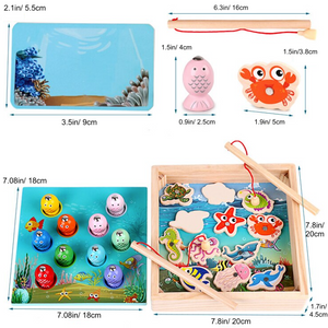 Kids Magnetic Fishing Game Set