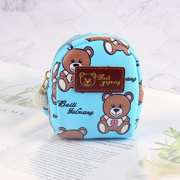 New Creative Coin Purse Keychain Female Cute Pendant Plush Storage Bag Key  Bag Student Fruit Color Coin Bag | Touchy Style
