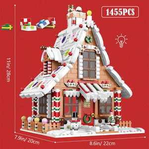 Mini Brick Puzzle Toys With Music Box -  Christmas/ Santa Claus