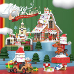 Load image into Gallery viewer, Mini Brick Puzzle Toys With Music Box -  Christmas/ Santa Claus
