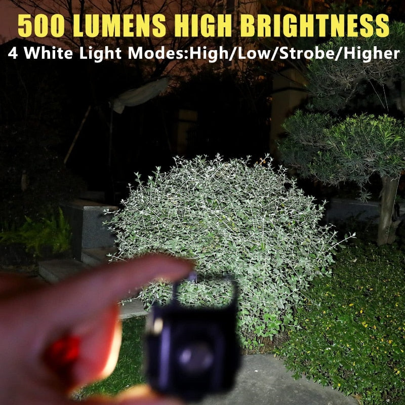Mini keychain 500 lumens flashlight (TakaraCorner.com))