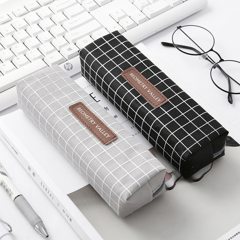 Minimalist Canvas Pencil Case