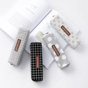 Minimalist Canvas Pencil Case