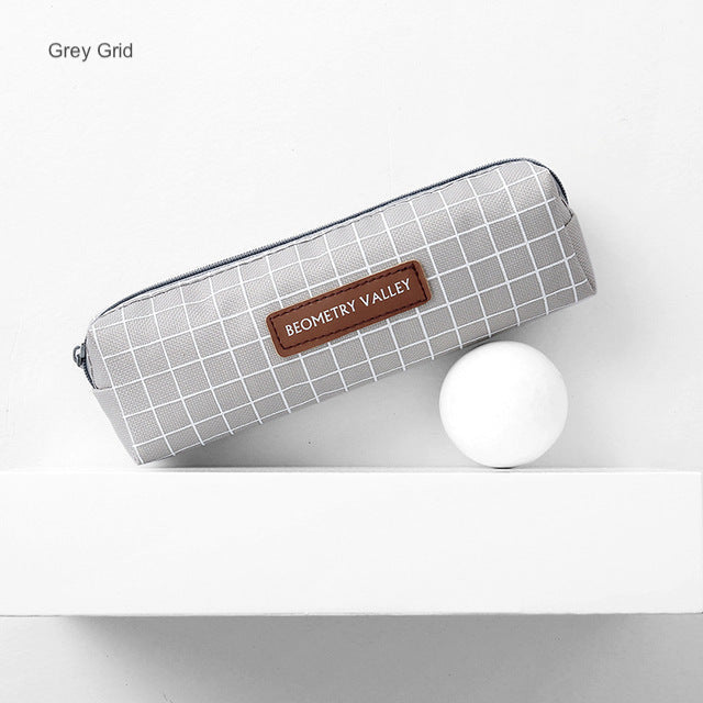 Minimalist Canvas Pencil Case