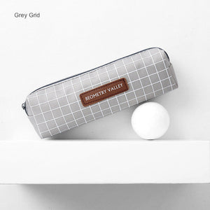 Minimalist Canvas Pencil Case