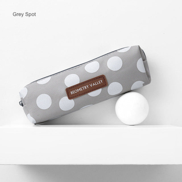 Minimalist Canvas Pencil Case