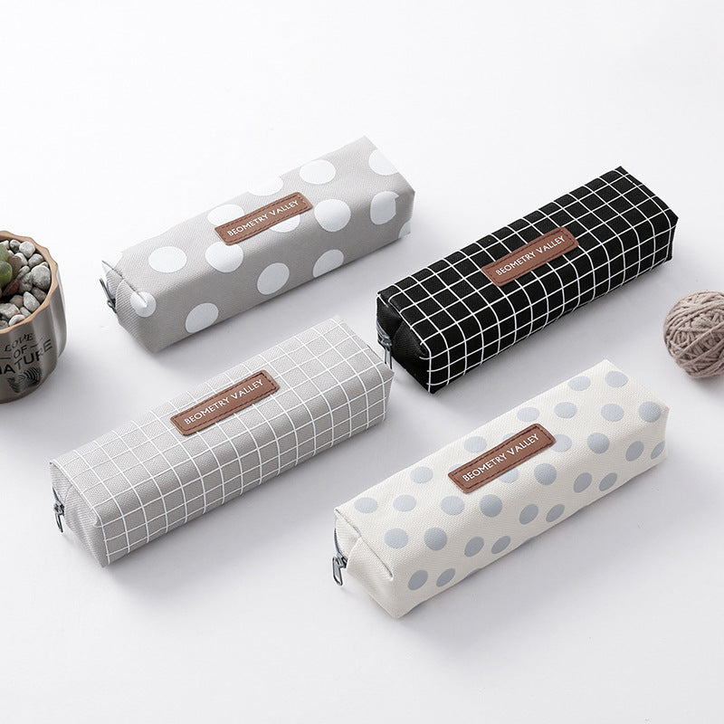 Minimalist Canvas Pencil Case