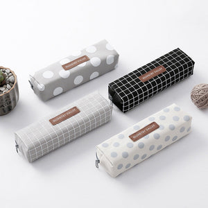 Minimalist Canvas Pencil Case