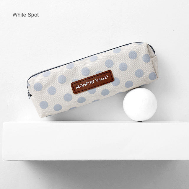 Minimalist Canvas Pencil Case