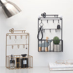 Load image into Gallery viewer, Mounted Wall Key Holder/ Mail Organizer
