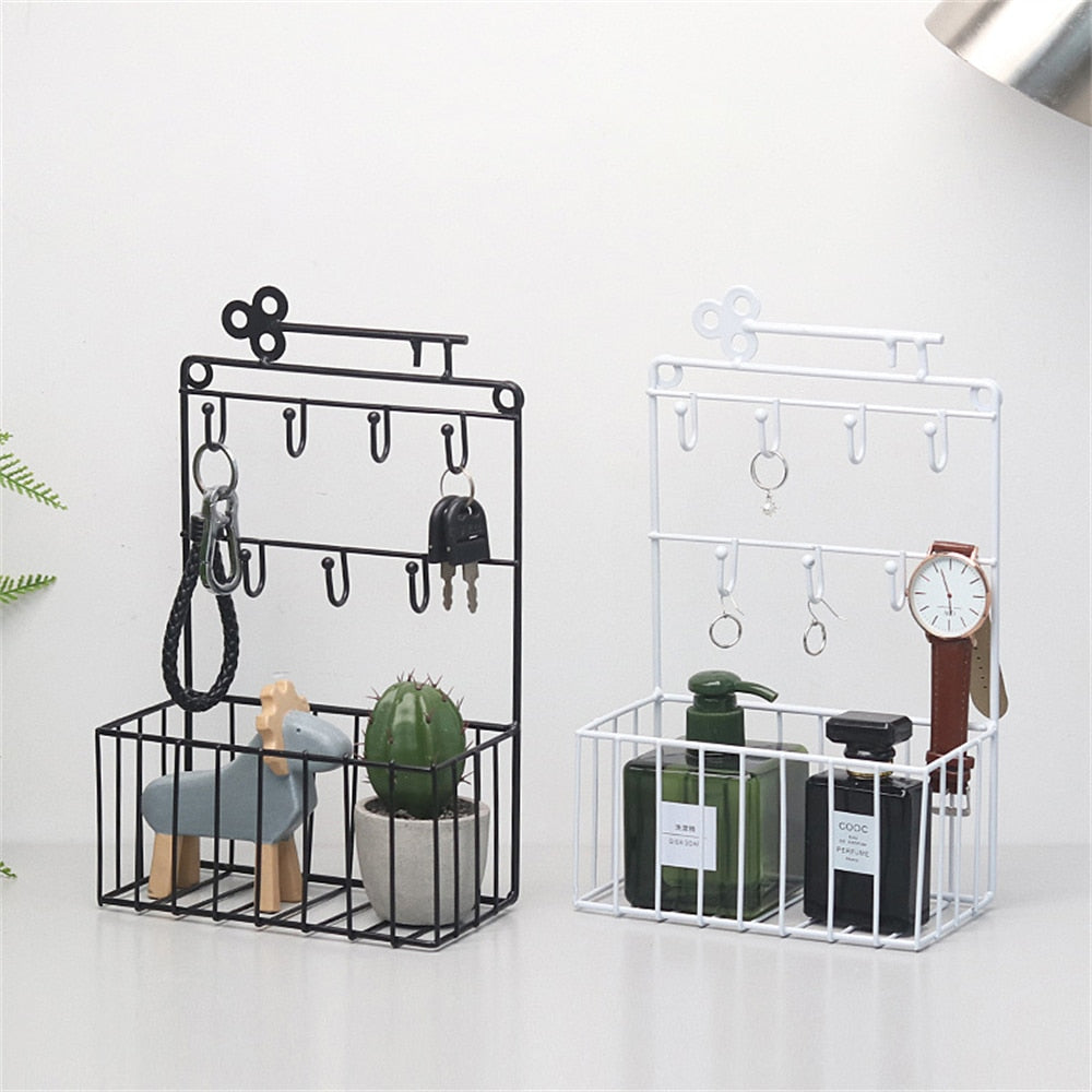 Mounted Wall Key Holder/ Mail Organizer