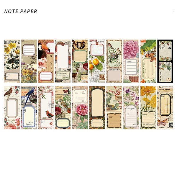 Natural Theme Note Paper