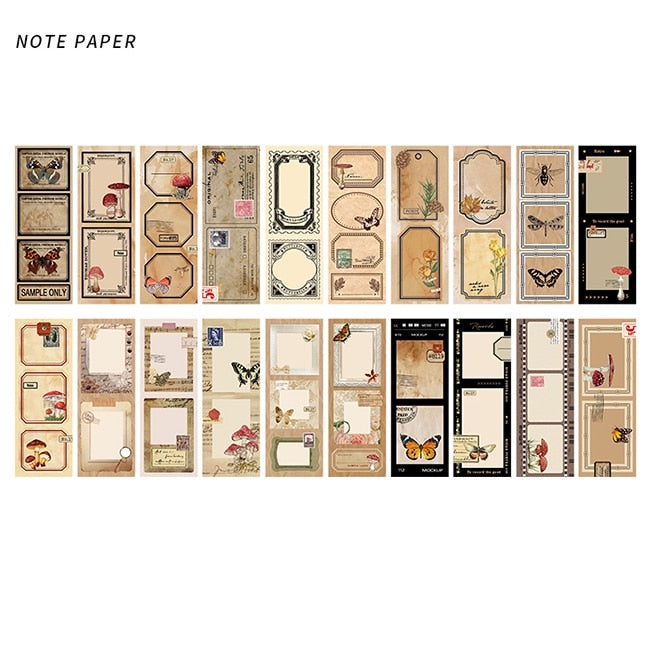 Natural Theme Note Paper