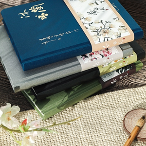 Notebook With Inspirational Asian Art