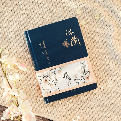 Notebook With Inspirational Asian Art