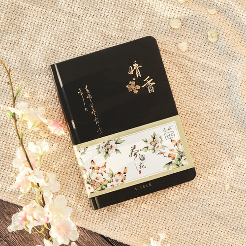 Notebook With Inspirational Asian Art