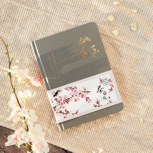 Notebook With Inspirational Asian Art