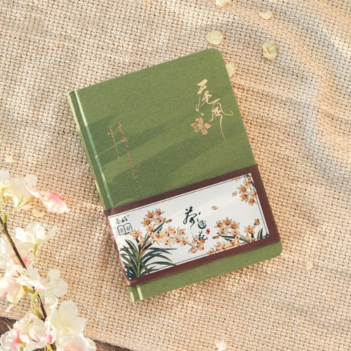 Notebook With Inspirational Asian Art