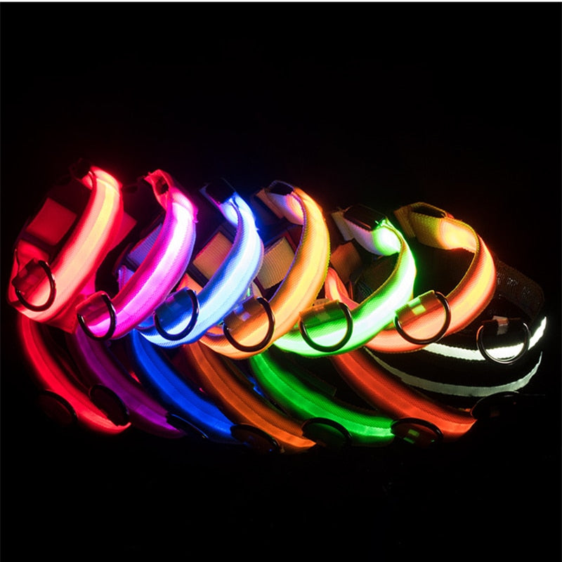 Adjustable Luminous Pet Collar