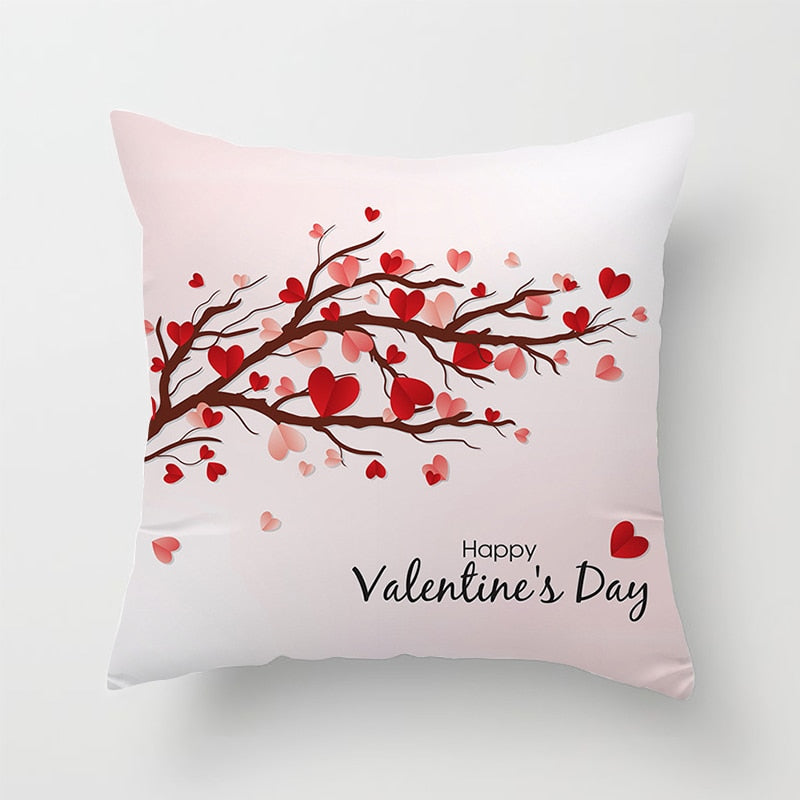 Valentine Love Heart Pillowcase