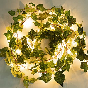 Solar Green Leaf/ Maple String Lights